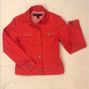 Rafaella Jeans Pink Denim Jacket